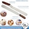 A2Z Scilab Icing Spatula Straight 10 Long Plain Blade Sturdy Wood Handle, Total Length 15.3 A2Z-ZR-WHS10 - alternate 3